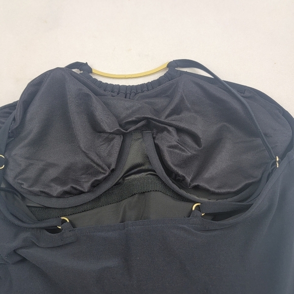 Magicsuit Parker halter swimdress shaping support optional side tie swim dress - Picture 10 of 12